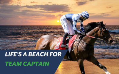 LIFE’S A BEACH FOR TEAM CAPTAIN!