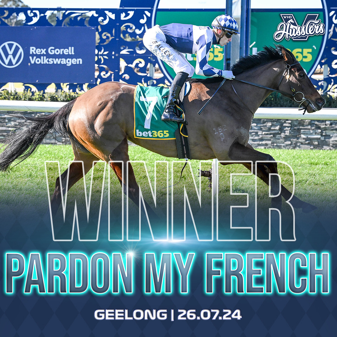 VIC HORSE WINNER PARDON MY FRENCH 260724