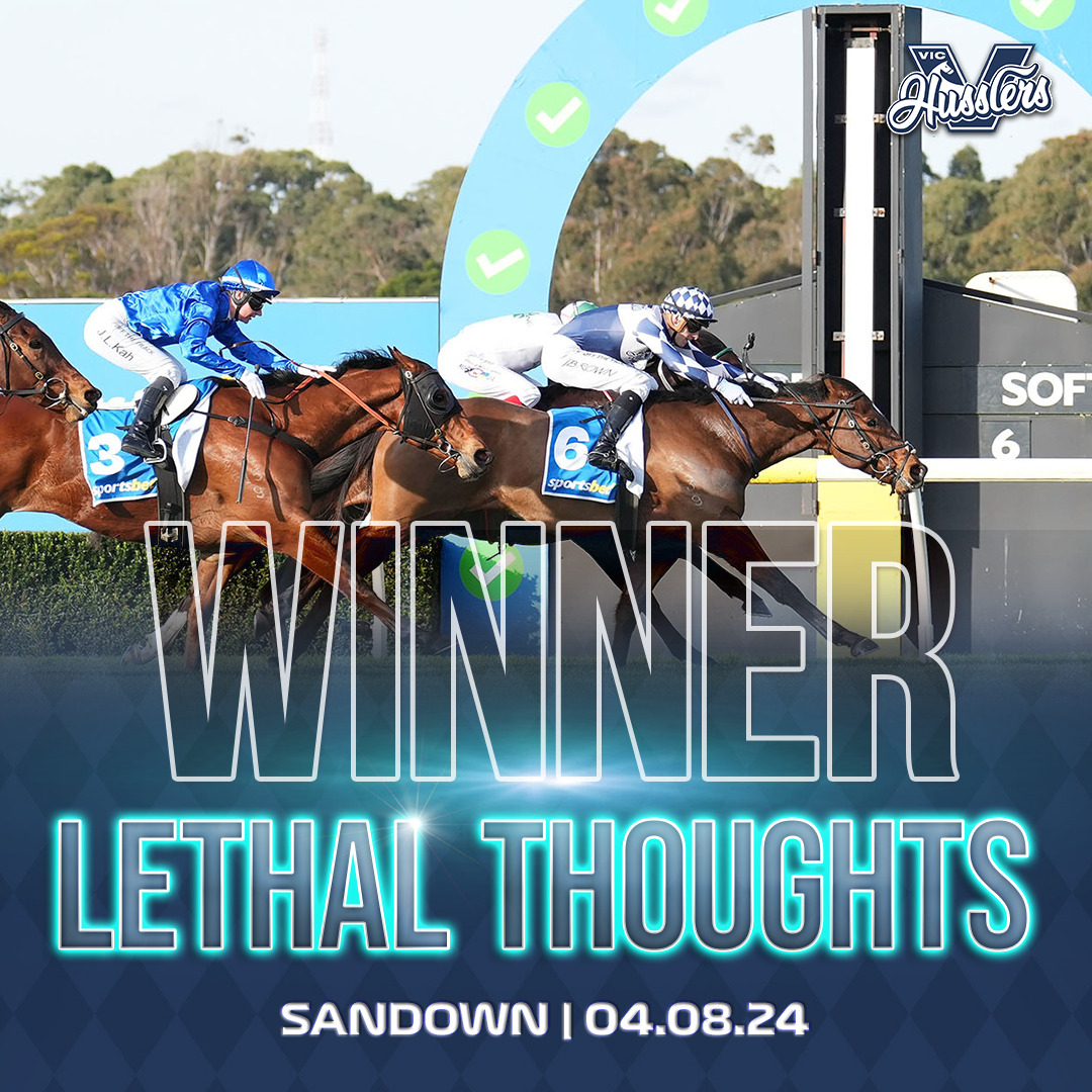 VIC HORSE WINNER Lethal Thoughts 040824