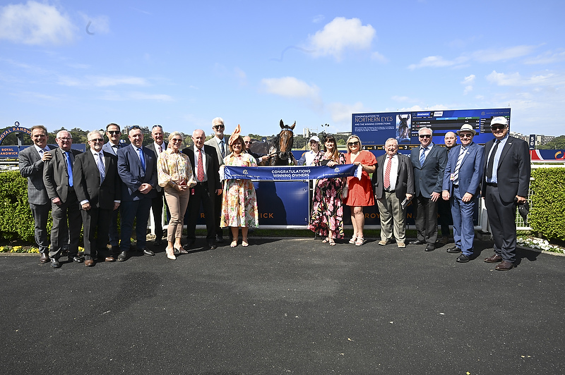 VIC Hussler owners at Caulfield for Frumos on 17th July 24