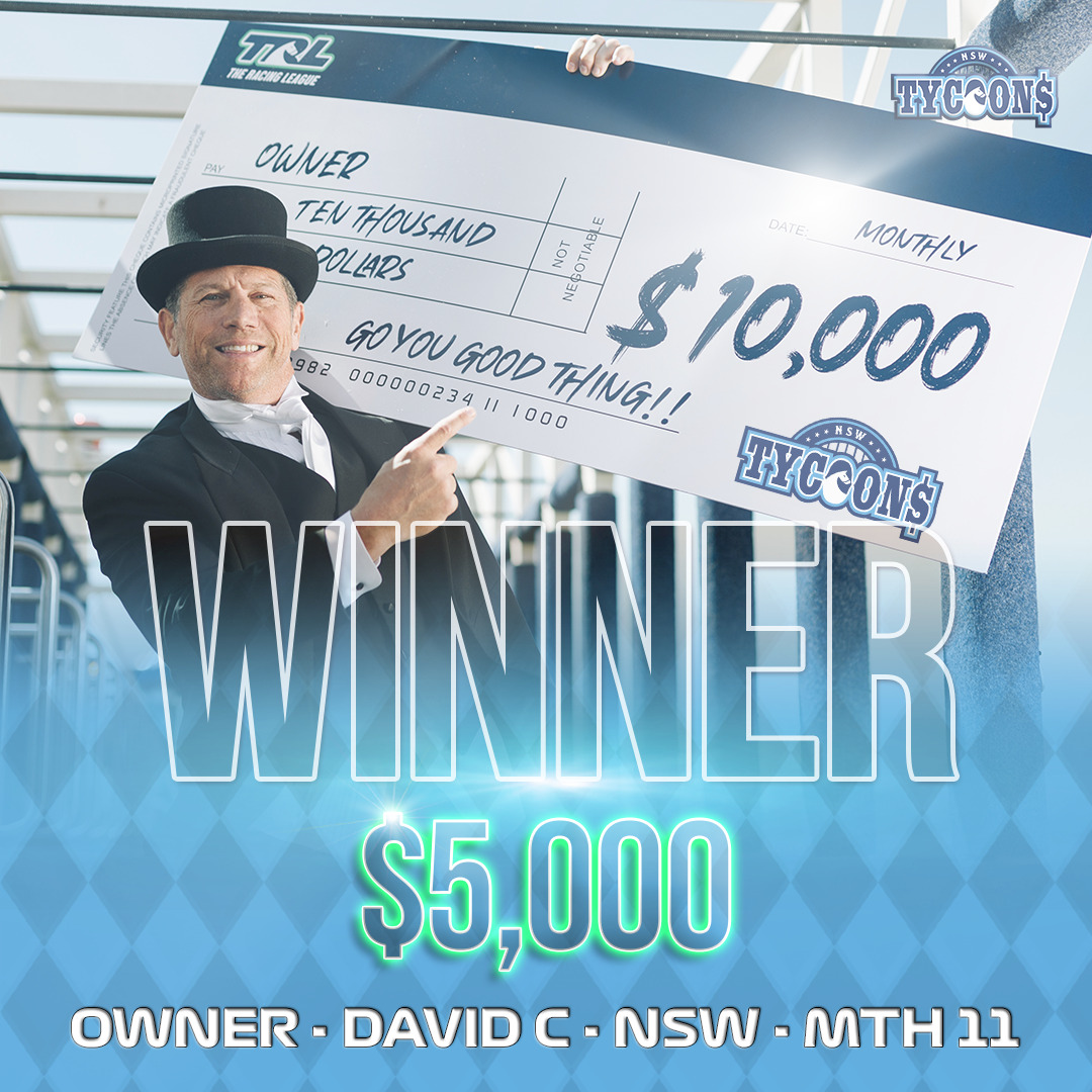 NSW 10000 WINNER OWNER DAVIC C