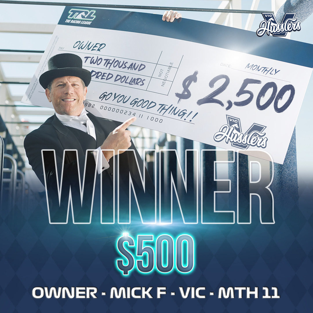 VIC 2500 WINNER OWNER MICK F