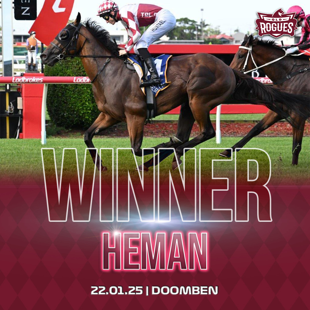 QLD HORSE WINNER POST HEMAN 220125